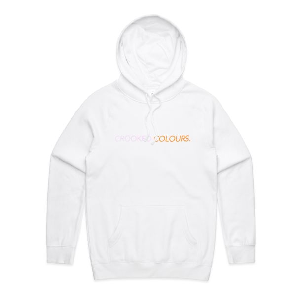 Two Tone White Hoody